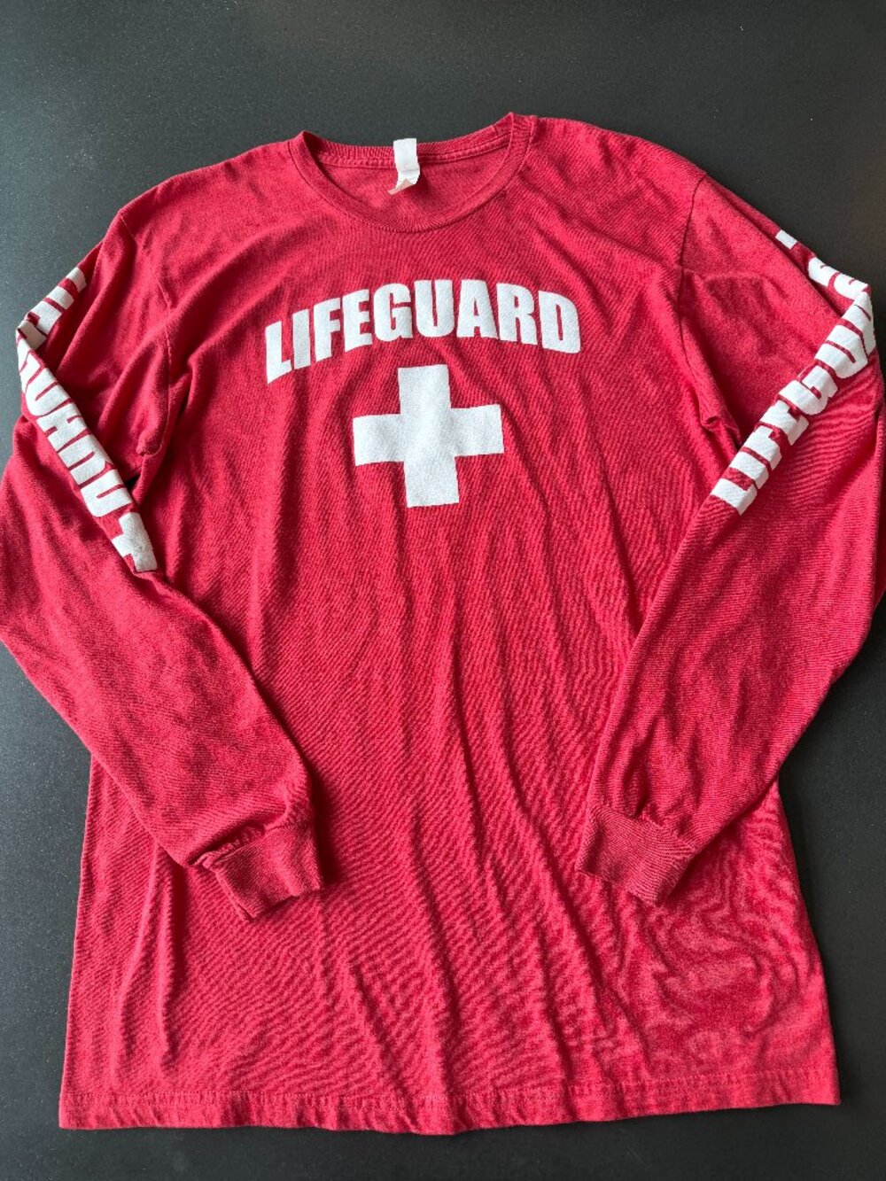 Authentic Lifeguard Long Sleeve Tee - Large